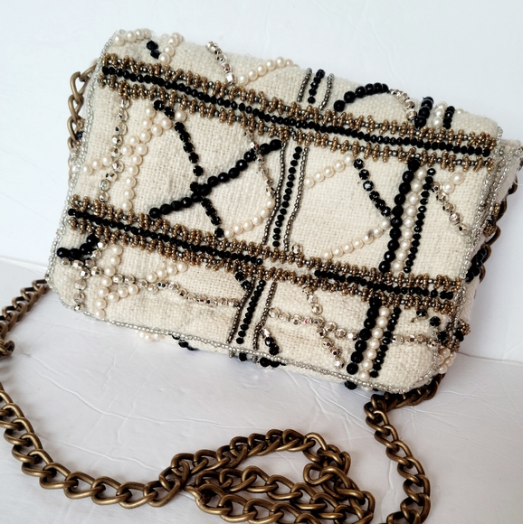 Zara Bags Zara Beaded Crossbody Bag Poshmark